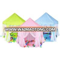 High quality Colorful Fantastic Castle Pop Up Kids Play Tent House for Children Gifts