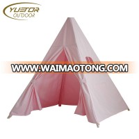 YUETOR wooden pole kids tent with low price