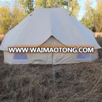 Camping Family Tent Waterproof Cotton Canvas 6x4m Emperor Bell Tent